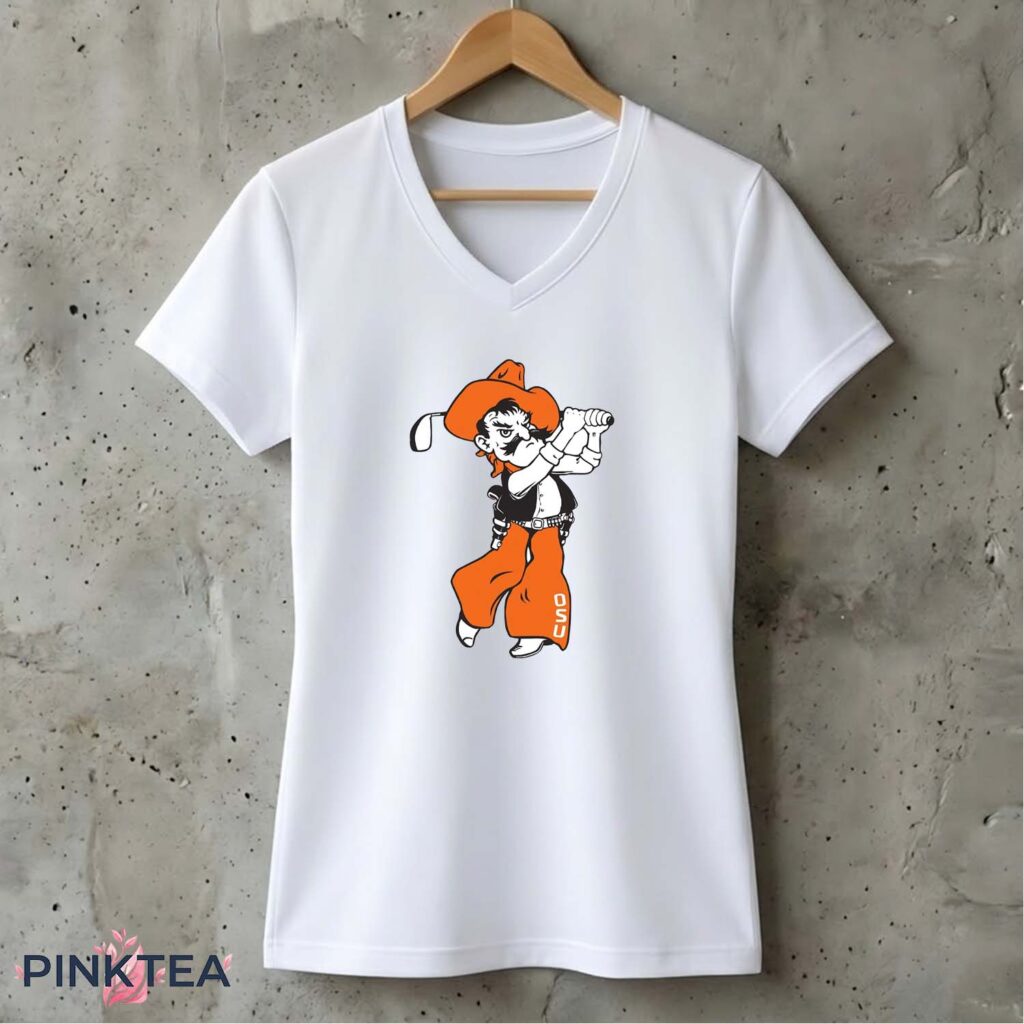 OSU Cowboy Golf Swingin Logo Shirt