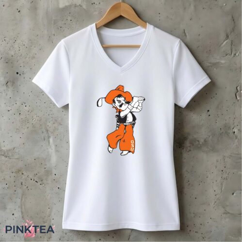 OSU Cowboy Golf Swingin Logo Shirt