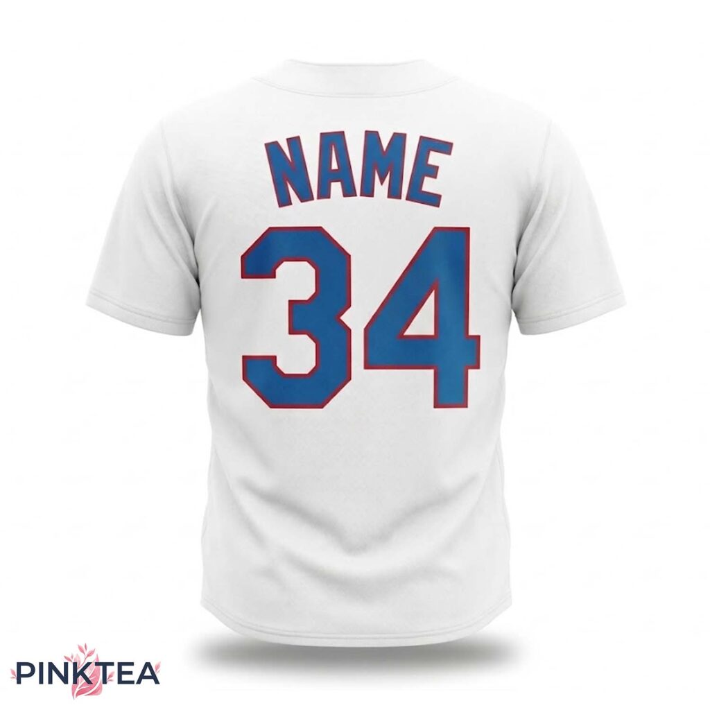 Texas Rangers Nolan Ryan Bloody Jersey