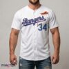 Texas Rangers Nolan Ryan Bloody Jersey